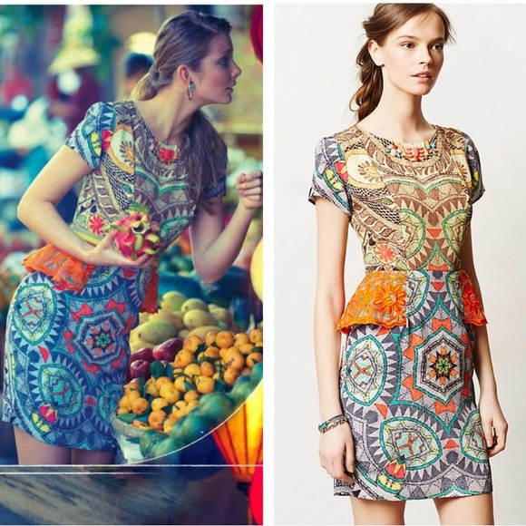 Anthropologie Dresses & Skirts - MOVING SALE Anthro Hemant & Nandita Sunchart Dress